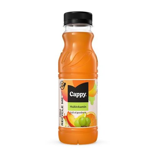 Gyümölcslé, 52%, 0,33 l, CAPPY multivitamin