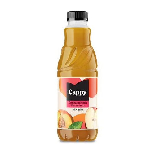 Gyümölcslé, 50,7%, 1 l, rostos, CAPPY, őszibarack mix