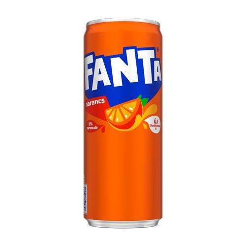 Üdítőital, szénsavas, 0,33 l, dobozos, FANTA