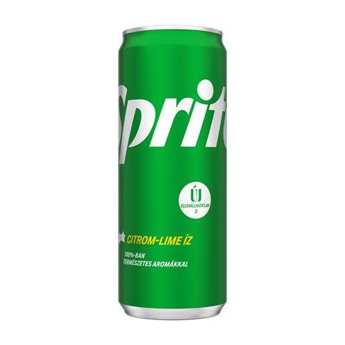 Üdítőital, szénsavas, 0,33 l, dobozos, SPRITE, citrom és lime