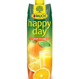   Gyümölcslé, 100%, 1 l, RAUCH "Happy day", narancs