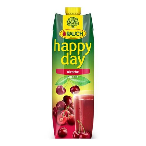 Gyümölcslé, 50%, 1 l, RAUCH "Happy day", amarena meggy