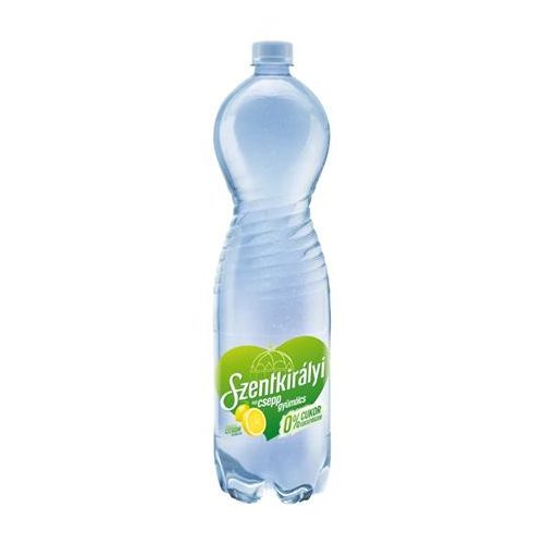 Ásványvíz, ízesített, SZENTKIRÁLYI, 1,5 l, "Egy csepp gyümölcs", citrom