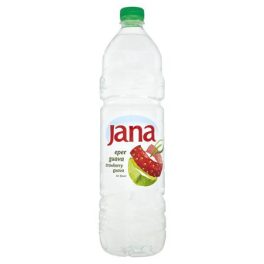 Ásványvíz, ízesített, JANA, 1,5 l, eper-guava