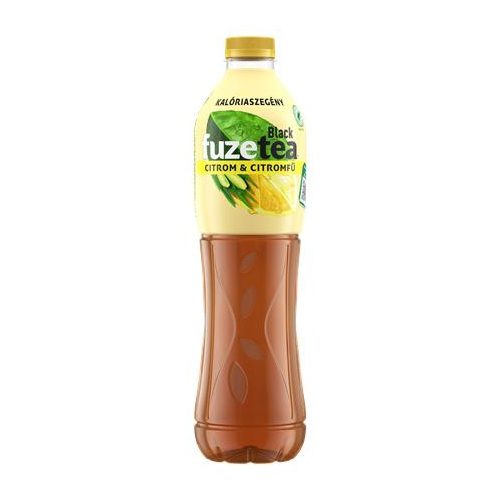 Üdítőital, szénsavmentes, 1,5 l, FUZETEA, citrom-citromfű