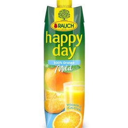   Gyümölcslé, 100%, 1l, RAUCH "Happy day", narancs mild C vitaminnal
