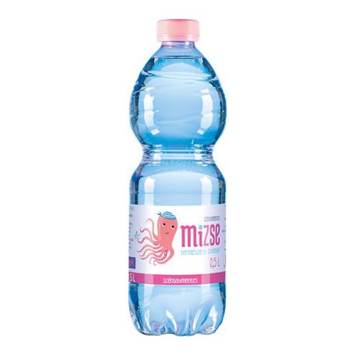 Ásványvíz, szénsavmentes, MIZSE, 0,5 l