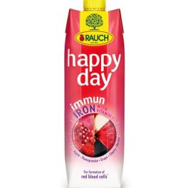   Gyümölcslé, 55%, 1l, RAUCH "Happy day", Immun Iron