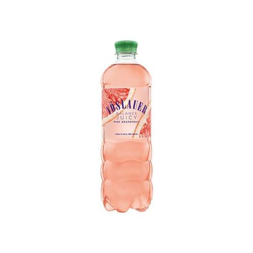Ásványvíz, ízesített, VÖSLAUER "Balance Juicy", 0,75 l, pink grapefruit