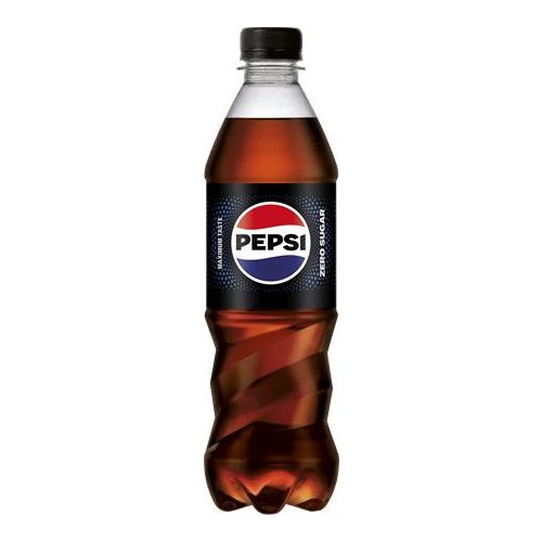 Üdítőital, szénsavas, 0,5 l, PEPSI "Cola Zero"