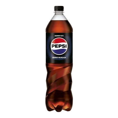 Üdítőital, szénsavas, 1,5 l, PEPSI "Cola Zero"