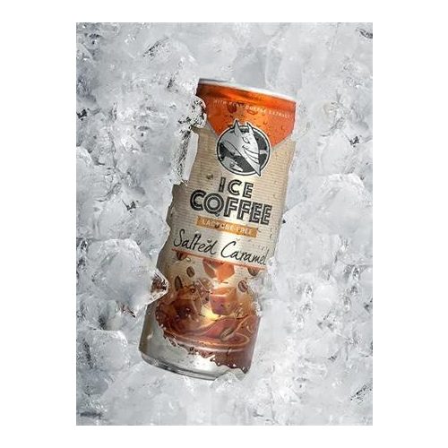 Jegeskávé, 250 ml, HELL "Ice Coffee Salted Caramel"