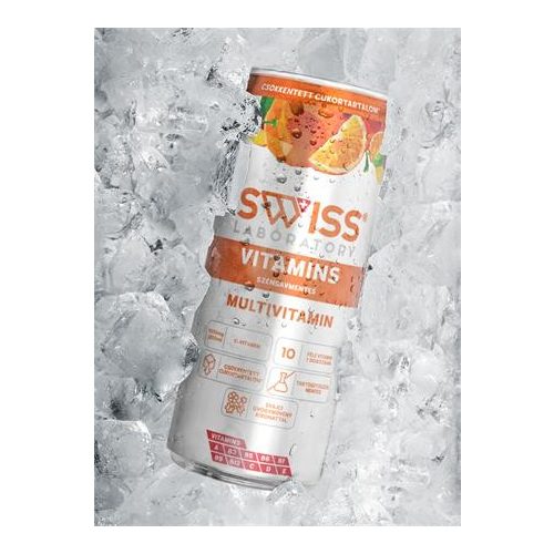Üdítőital, szénsavmentes, 250 ml, SWISS "Vitamins"