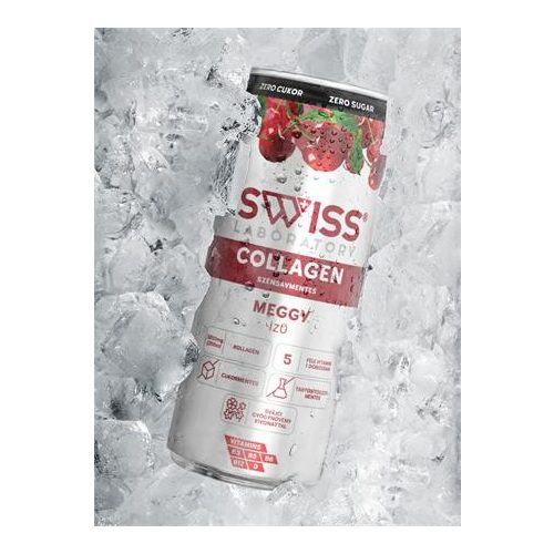 Üdítőital, szénsavmentes, 250 ml, SWISS "Collagen"