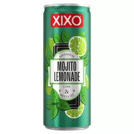   Üdítőital, szénsavas, 250 ml, XIXO "Mojito Lemonade", lime és menta