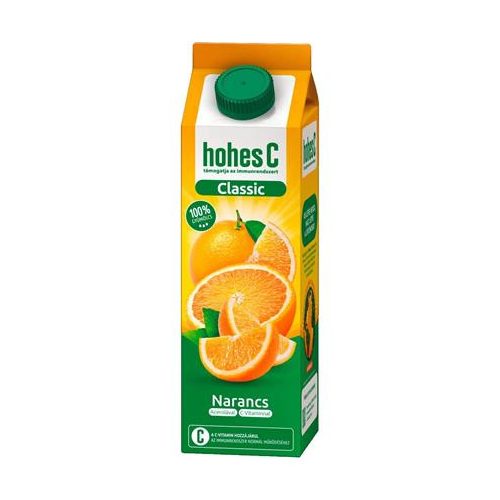 Gyümölcslé, 100%, 1 l, HOHES C, narancs-acerola