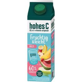   Gyümölcslé, 60%, 1l, HOHES C "Fruchtig&Leicht", multivitamin