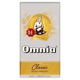   Kávé, pörkölt, őrölt, vákuumos csomagolásban, 250 g, DOUWE EGBERTS "Omnia"
