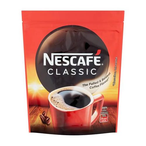 Instant kávé, 50 g, utántöltő, NESCAFÉ "Classic"