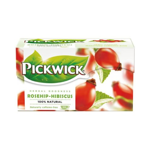 Herba tea, 20x2,5 g, PICKWICK, csipkebogyó hibiszkusszal