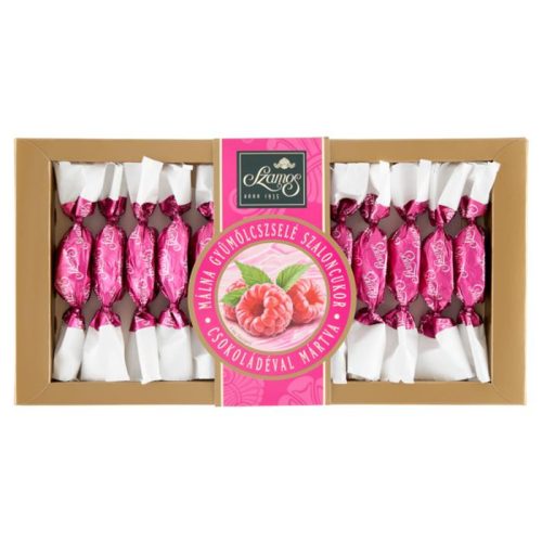Szaloncukor, 180 g, SZAMOS, málnazselé
