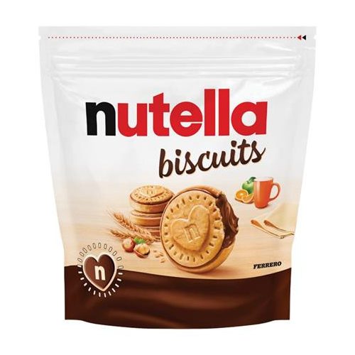 Keksz, 304 g, NUTELLA "Biscuit", kakaós mogyorókrémmel töltve