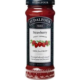 Lekvár, 284 g, ST DALFOUR, eper