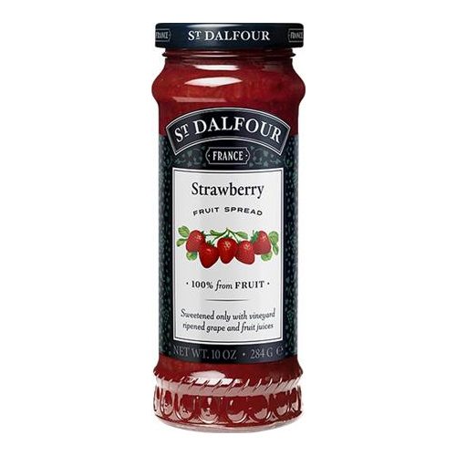 Lekvár, 284 g, ST DALFOUR, eper