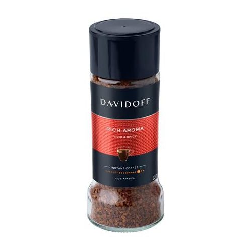 Instant kávé, 100 g, üveges, DAVIDOFF "Rich Aroma"