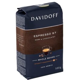   Kávé, pörkölt, szemes, 500 g, DAVIDOFF "Espresso 57"