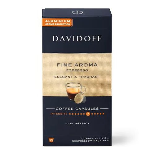 Kávékapszula, 10 db, DAVIDOFF "Fine Aroma"