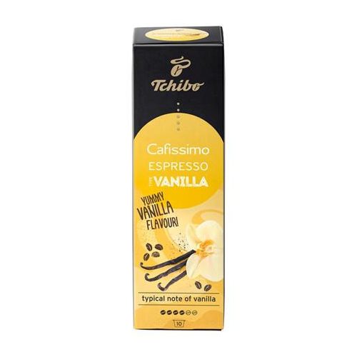 Kávékapszula, 10 db, TCHIBO "Cafissimo Espresso Vanilla"