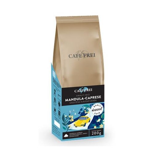 Kávé, pörkölt, őrölt, 200 g, CAFE FREI "Amalfi Mio", mandula-caprese