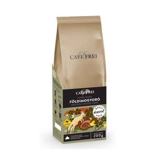Kávé, pörkölt, őrölt, 200 g, CAFE FREI "Ayers Rock", földimogyoró