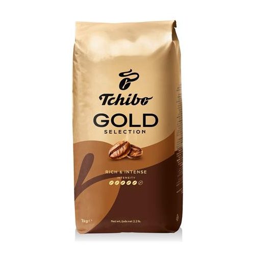Kávé, pörkölt, szemes, 1000 g, TCHIBO "Gold Selection"