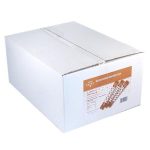 Kristálycukor, barna nád, stick, 4000 g, kb. 1000 db, KORONÁS CUKOR "Mozaik"