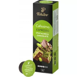   Kávékapszula, 10 db, TCHIBO "Cafissimo Espresso Pistacchio Chocolate"