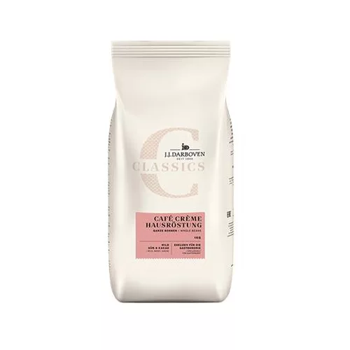 Kávé, pörkölt, szemes, 1000 g, "J.J. Darboven Café Créme Hausröstung"