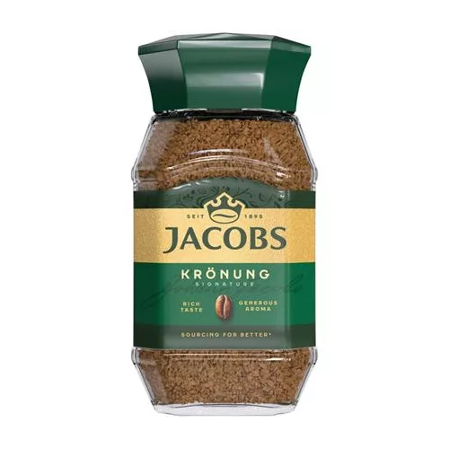 Instant kávé, 200 g, üveges, JACOBS "Krönung"