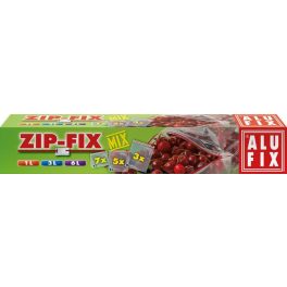   Cipzáras zacskó, 1 l, 3 l, 6 l, ALUFIX "Zipp Fix"