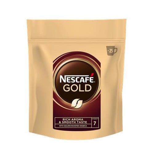 Instant kávé, 50 g, utántöltő, NESCAFÉ "Gold"