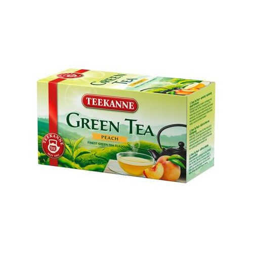 Zöld tea, 20x1,75 g, TEEKANNE, barack