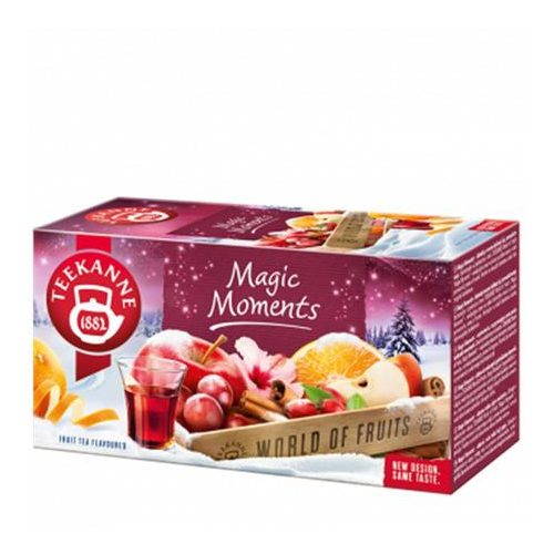 Gyümölcstea, 20x2,5 g, TEEKANNE "Magic moments"