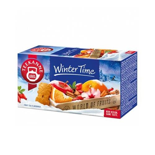 Gyümölcstea, 20x2,5 g, TEEKANNE "Winter time" fahéj