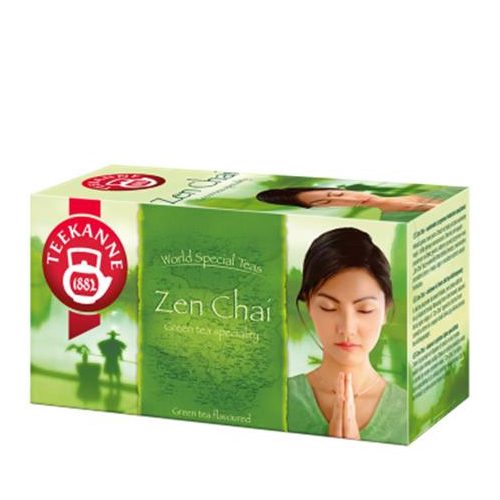 Zöld tea 20x1,75 g, TEEKANNE "Zen chai"