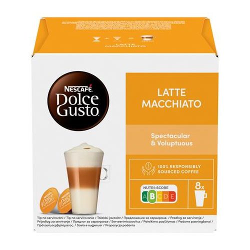 Kávékapszula, 8x2 db,  NESCAFÉ DOLCE GUSTO "Latte Macchiato"