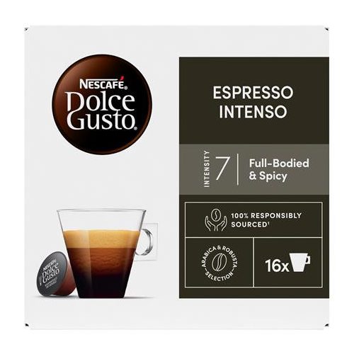 Kávékapszula, 16 db,  NESCAFÉ DOLCE GUSTO "Espresso Intenso"