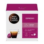 Kávékapszula, 16 db,  NESCAFÉ DOLCE GUSTO "Espresso Intenso"