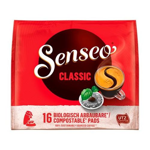 Kávépárna, 16 db, 111 g, DOUWE EGBERTS "Senseo", Classic