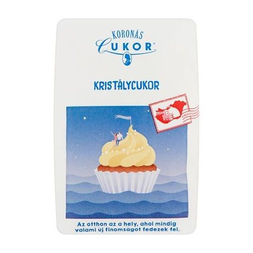 Kristálycukor, 1 kg, KORONÁS CUKOR